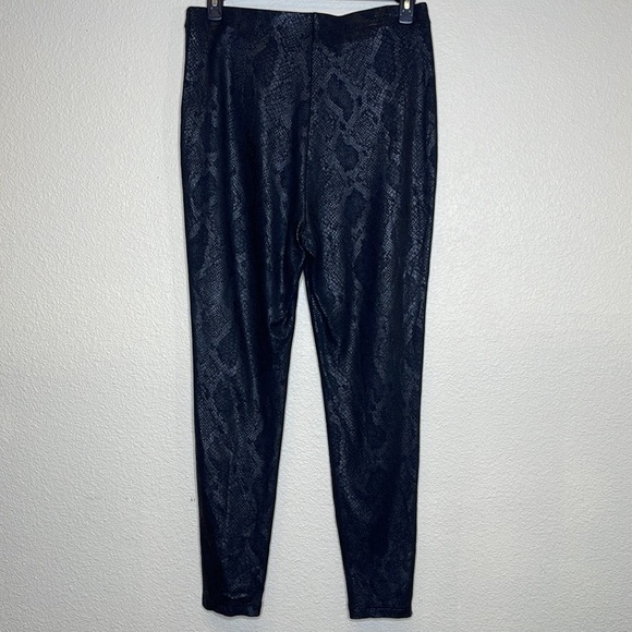 INC International Concepts Black Faux Snake
Print Ponte Pants Size 14 - Picture 7 of 10